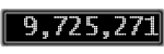 The GaugeControl contains 1 gauge with values: (9,725,169).