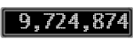 The GaugeControl contains 1 gauge with values: (9,724,497).