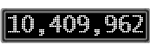 The GaugeControl contains 1 gauge with values: (10,409,783).