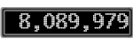 The GaugeControl contains 1 gauge with values: (8,089,636).