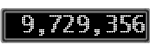 The GaugeControl contains 1 gauge with values: (9,727,085).