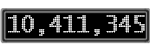 The GaugeControl contains 1 gauge with values: (10,410,892).
