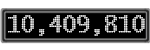 The GaugeControl contains 1 gauge with values: (10,409,487).