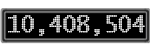 The GaugeControl contains 1 gauge with values: (10,408,272).