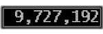 The GaugeControl contains 1 gauge with values: (9,725,492).
