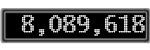 The GaugeControl contains 1 gauge with values: (8,089,439).