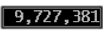 The GaugeControl contains 1 gauge with values: (9,726,294).