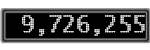 The GaugeControl contains 1 gauge with values: (9,725,956).