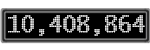 The GaugeControl contains 1 gauge with values: (10,408,117).