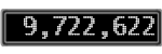 The GaugeControl contains 1 gauge with values: (9,722,303).