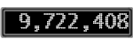 The GaugeControl contains 1 gauge with values: (9,722,322).