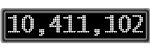 The GaugeControl contains 1 gauge with values: (10,410,741).