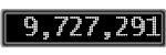 The GaugeControl contains 1 gauge with values: (9,722,312).