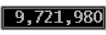 The GaugeControl contains 1 gauge with values: (9,721,607).