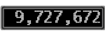 The GaugeControl contains 1 gauge with values: (9,727,085).