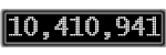 The GaugeControl contains 1 gauge with values: (10,410,494).