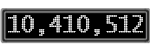 The GaugeControl contains 1 gauge with values: (10,410,311).