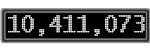 The GaugeControl contains 1 gauge with values: (10,410,476).