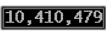 The GaugeControl contains 1 gauge with values: (10,408,113).