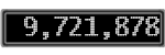 The GaugeControl contains 1 gauge with values: (9,721,599).