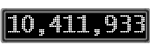 The GaugeControl contains 1 gauge with values: (10,410,748).