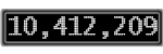 The GaugeControl contains 1 gauge with values: (10,411,938).