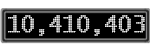 The GaugeControl contains 1 gauge with values: (10,410,313).