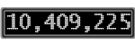 The GaugeControl contains 1 gauge with values: (10,409,165).