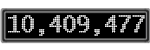 The GaugeControl contains 1 gauge with values: (10,409,490).