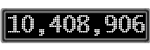 The GaugeControl contains 1 gauge with values: (10,408,860).