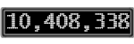 The GaugeControl contains 1 gauge with values: (10,408,290).