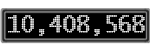 The GaugeControl contains 1 gauge with values: (10,408,462).