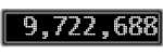 The GaugeControl contains 1 gauge with values: (9,722,564).
