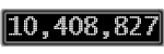 The GaugeControl contains 1 gauge with values: (10,408,743).