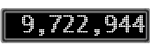 The GaugeControl contains 1 gauge with values: (9,722,559).