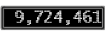 The GaugeControl contains 1 gauge with values: (9,724,449).