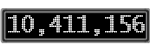 The GaugeControl contains 1 gauge with values: (10,410,489).