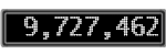 The GaugeControl contains 1 gauge with values: (9,727,077).