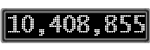 The GaugeControl contains 1 gauge with values: (10,408,260).