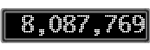 The GaugeControl contains 1 gauge with values: (8,087,586).