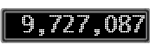 The GaugeControl contains 1 gauge with values: (9,726,298).
