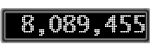 The GaugeControl contains 1 gauge with values: (8,089,167).