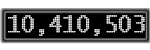 The GaugeControl contains 1 gauge with values: (10,410,306).