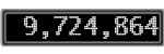 The GaugeControl contains 1 gauge with values: (9,724,449).
