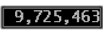 The GaugeControl contains 1 gauge with values: (9,725,462).