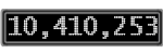 The GaugeControl contains 1 gauge with values: (10,409,928).