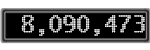 The GaugeControl contains 1 gauge with values: (8,090,342).