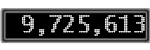 The GaugeControl contains 1 gauge with values: (9,725,433).