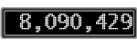 The GaugeControl contains 1 gauge with values: (8,090,302).