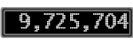 The GaugeControl contains 1 gauge with values: (9,725,433).